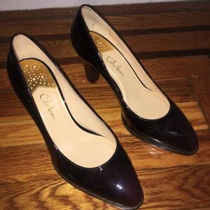 Cole Haan maroon leather pumps size 8.5 - with box